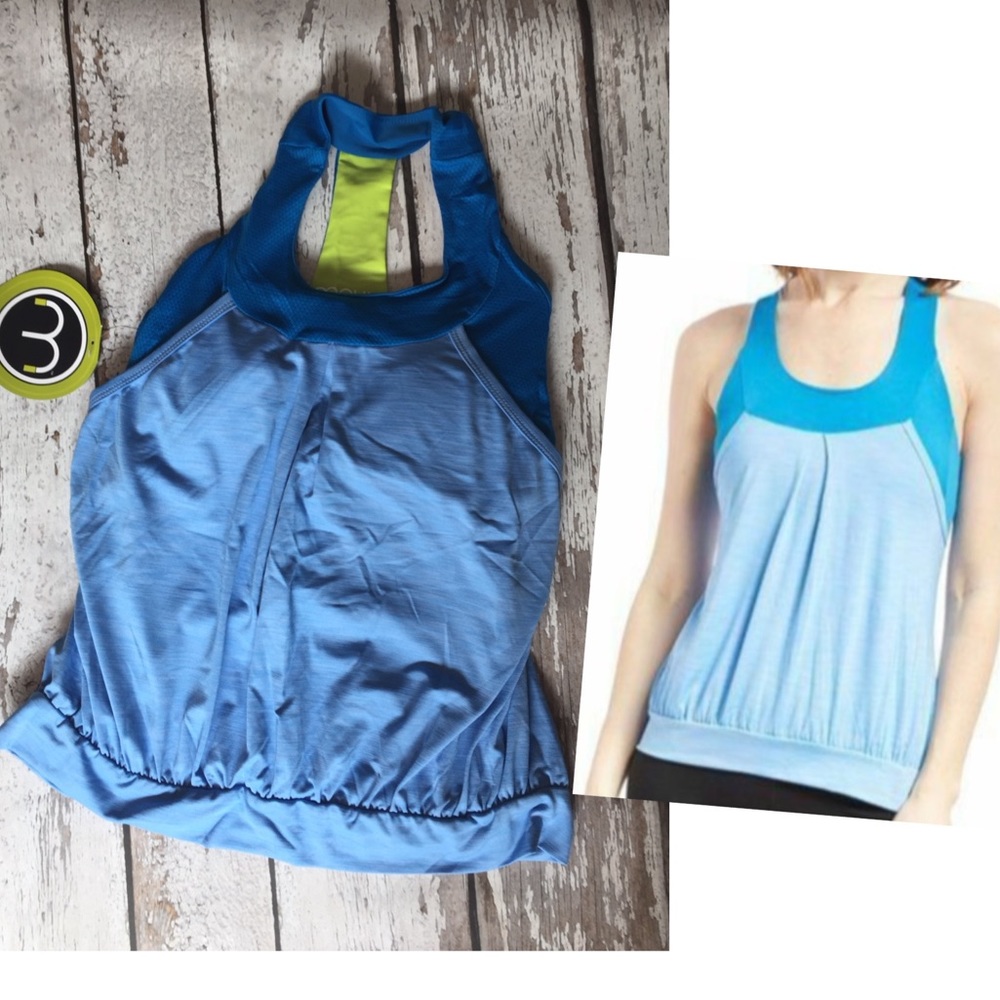 NWT - MOXIE Cycling Layered Tank Solid